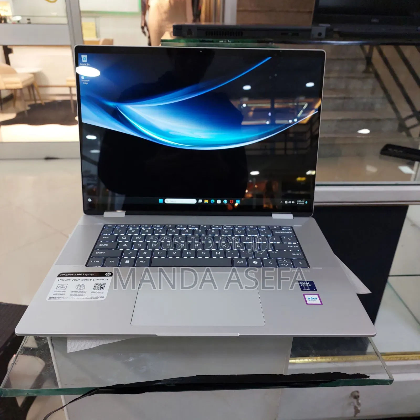 New Laptop HP Envy X360 16GB Intel Core Ultra 7 SSD 1T