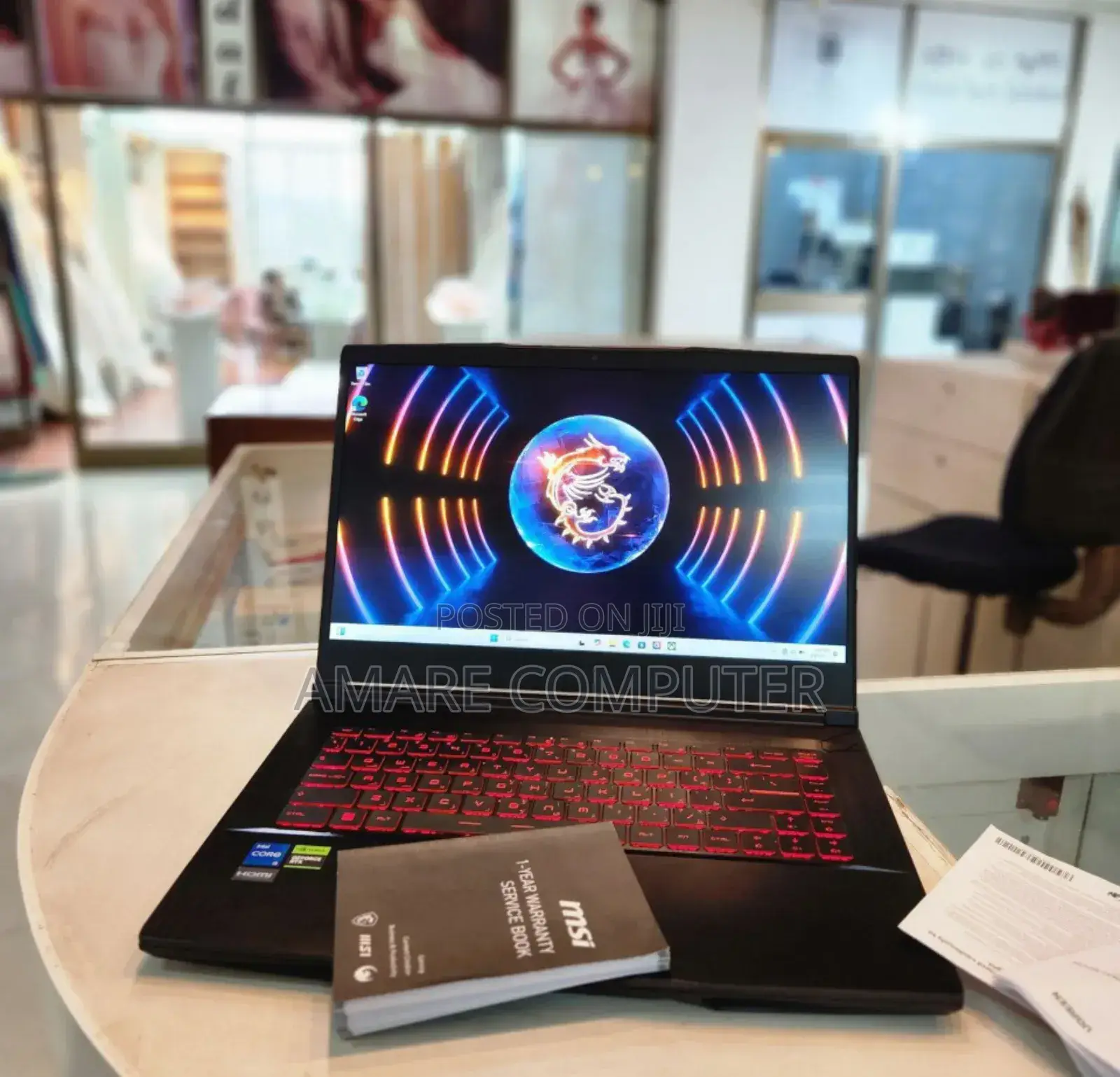 New Laptop MSI GF63 32GB Intel Core I5 SSD 512GB