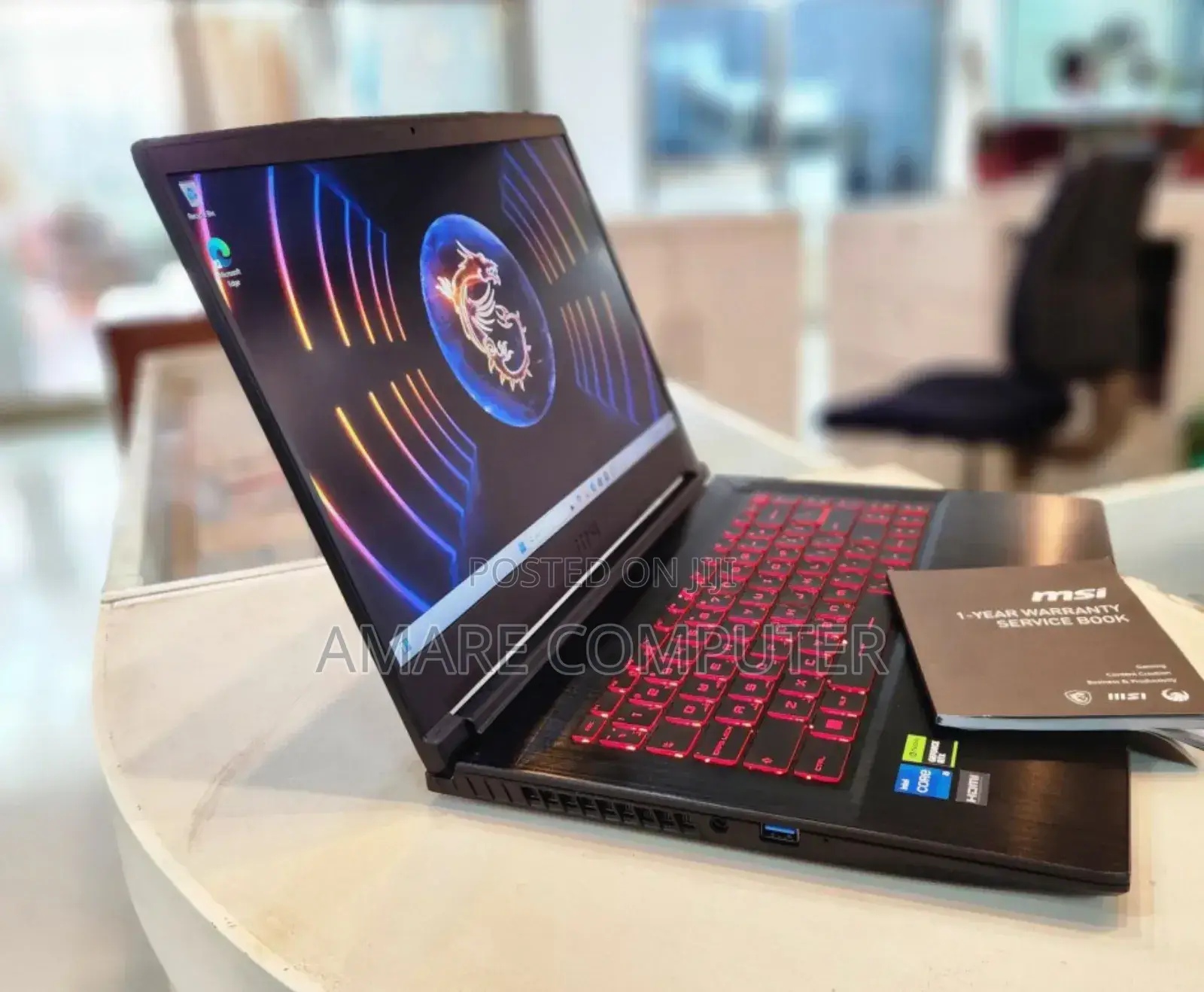 New Laptop MSI GF63 32GB Intel Core I5 SSD 512GB