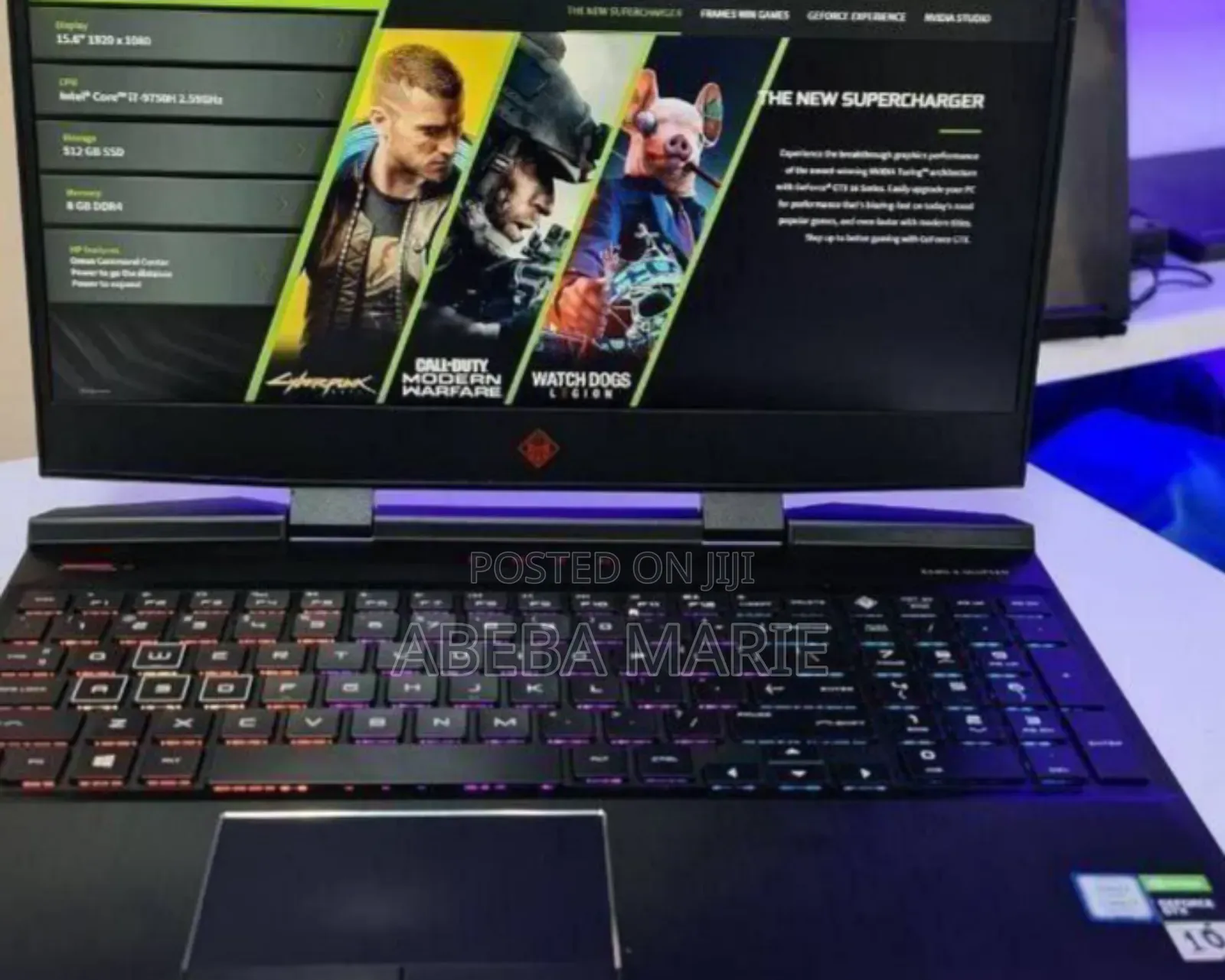 New Laptop HP Omen X 16GB Intel Core I5 HDD+SSD 1T