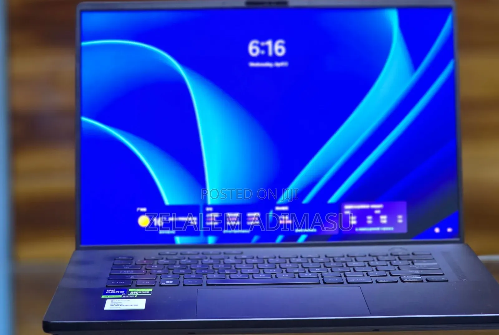 New Laptop Asus ROG Zephyrus G15 16GB Intel Core I9 SSD 1T