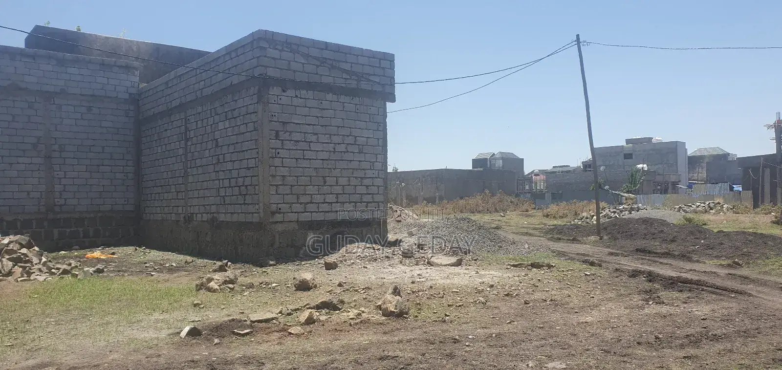 140 ካሬ መሬት ዩኒሳ ኦሮሚያ ባንክ ጀርባ። ባቦ።