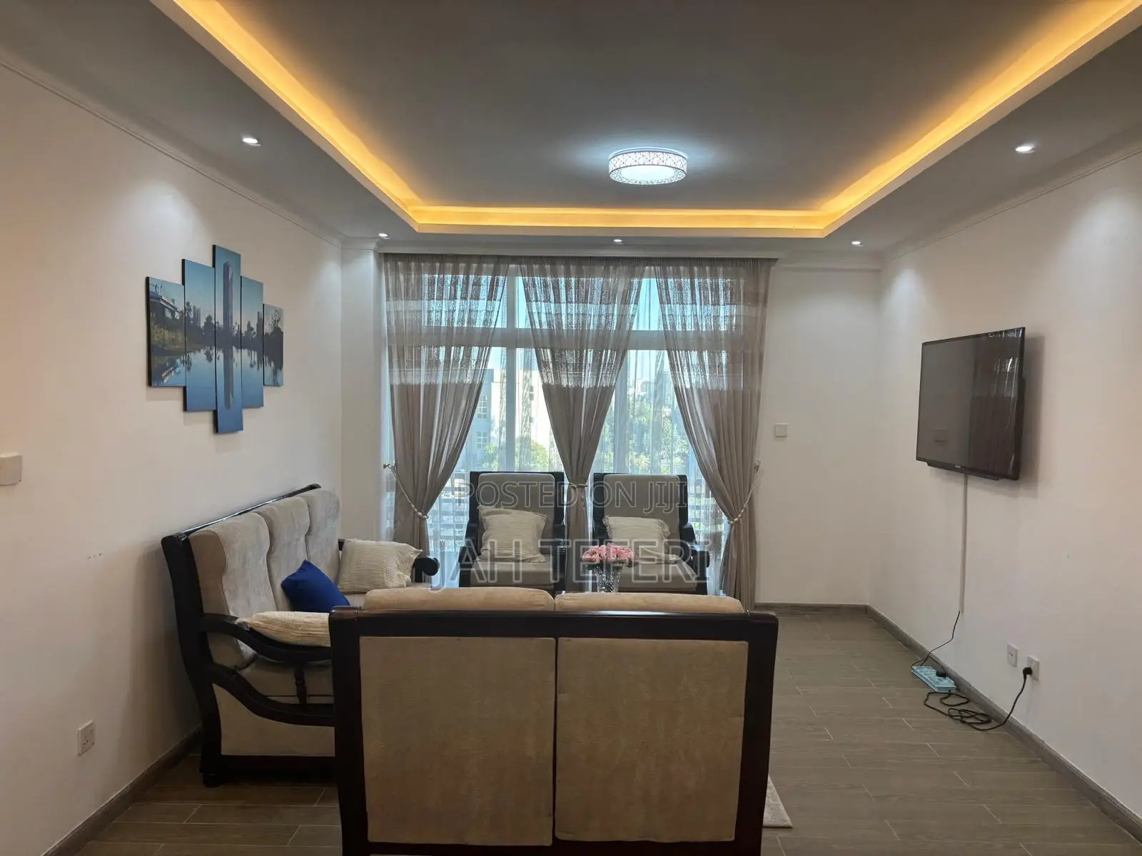 Furnished 3bdrm Apartment in Mimo Jambo Apartment, Bole for rent