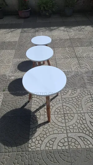 Coffee Table Glossy White Color