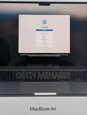 New Laptop Apple MacBook Air 2024 M3 13-Inch 8GB Apple M3 SSD 256GB