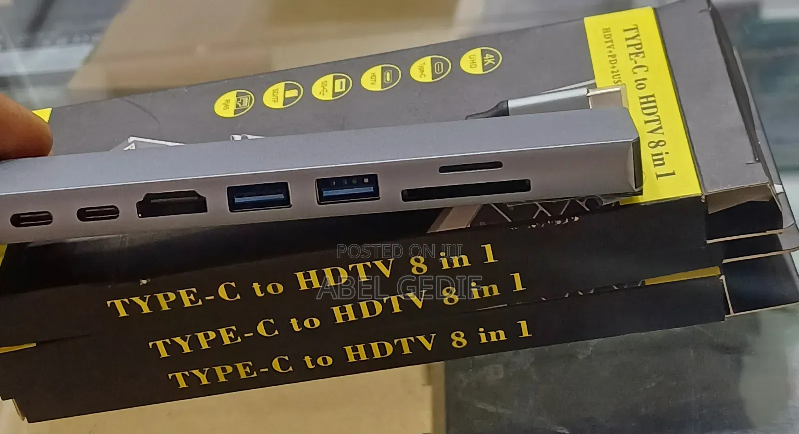 Type C to HDTV and 8 in 1 Multi Converter