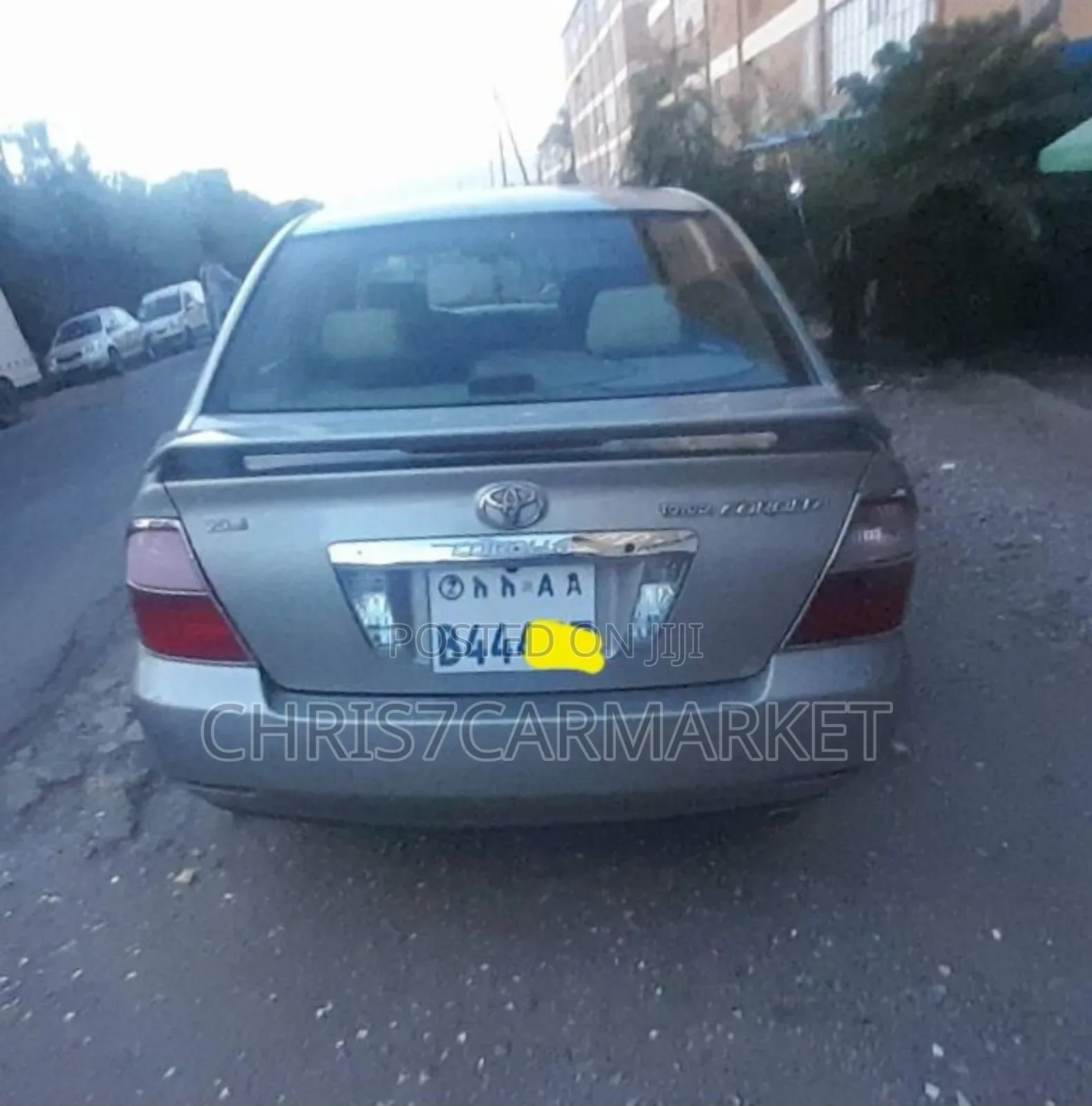 Toyota Corolla 2007 Gold