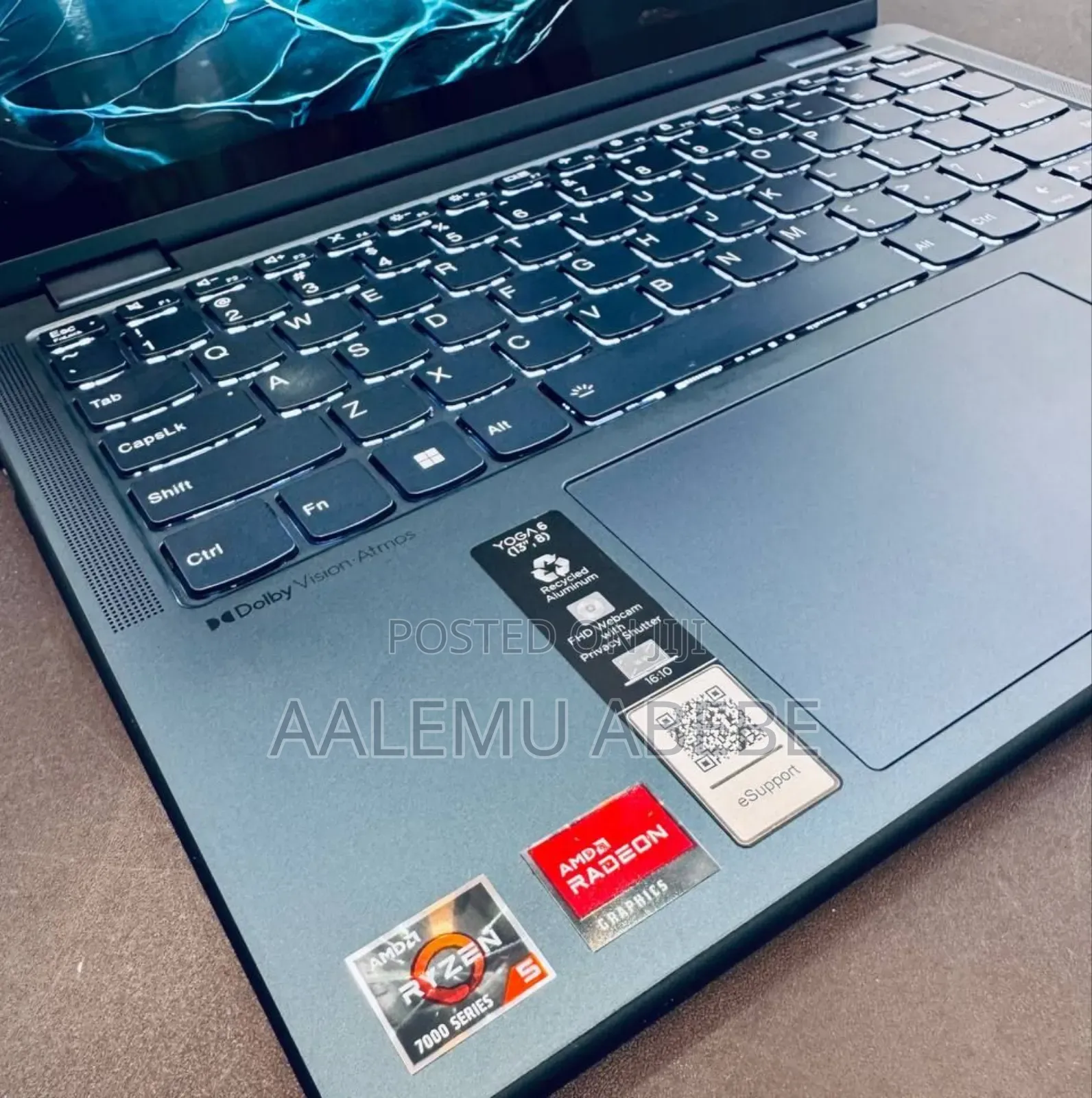 New Laptop Lenovo Yoga 2 8GB AMD Ryzen 5 SSD 512GB