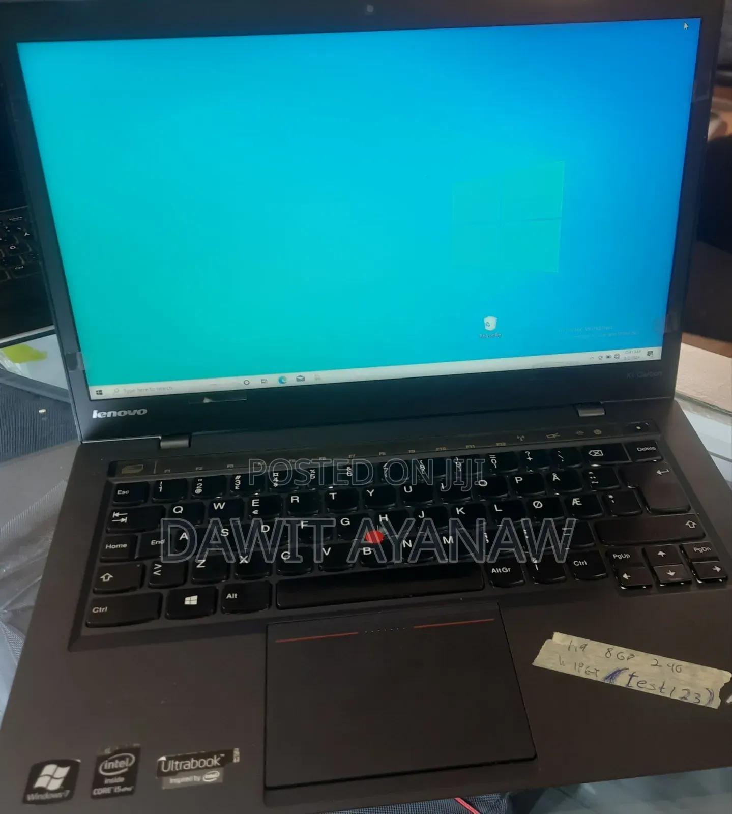 New Laptop Lenovo ThinkPad X1 Carbon 4GB Intel Core I5 SSD 256GB