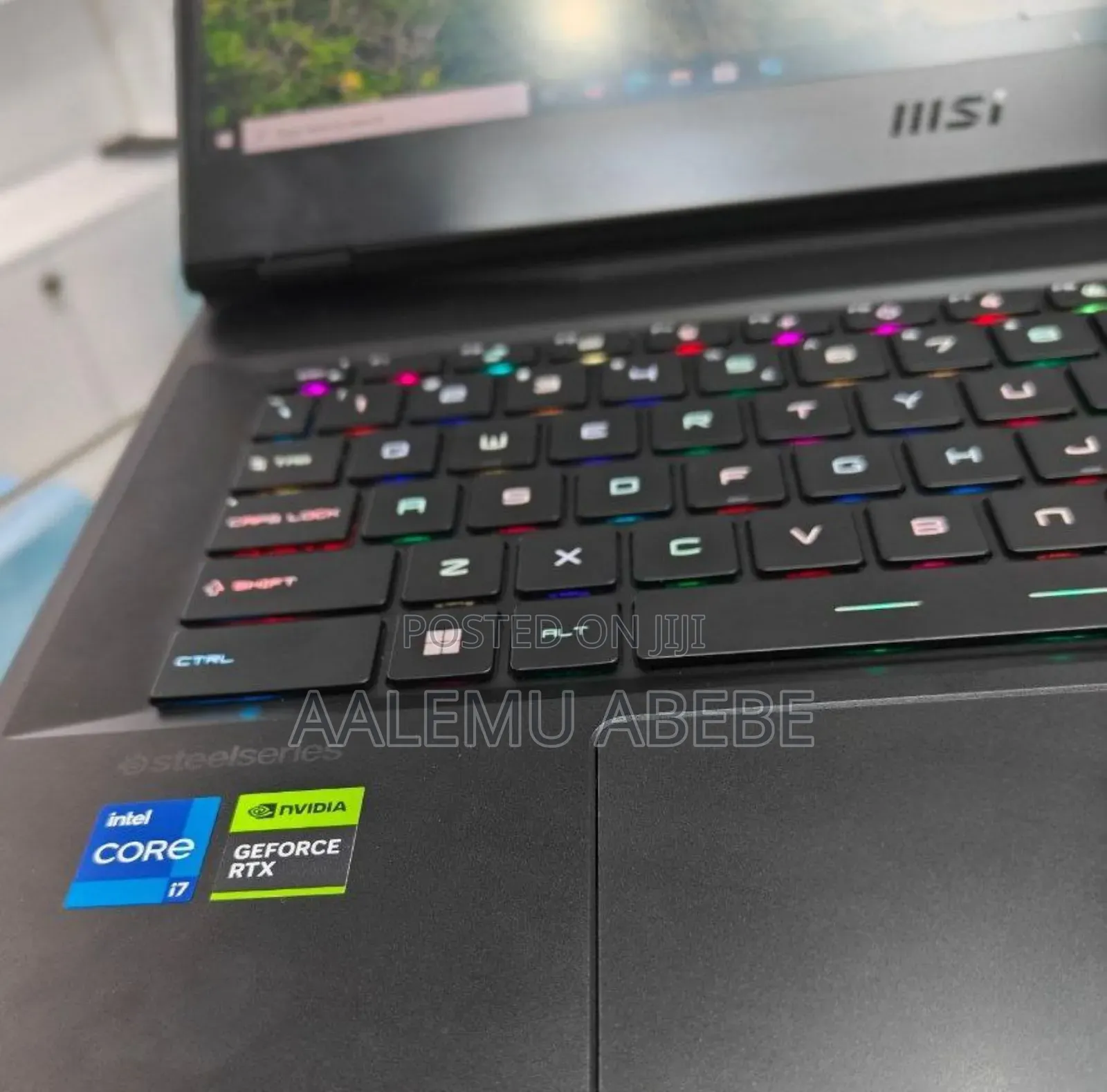 New Laptop MSI GP66 Raider 10GU 32GB Intel Core i7 SSD 1T