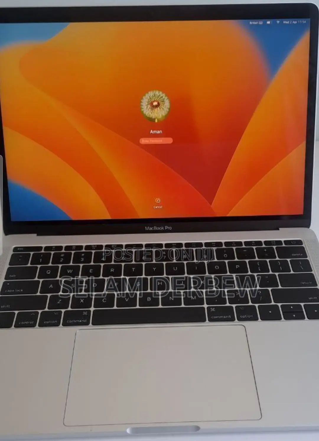 New Laptop Apple MacBook Pro 2017 8GB Intel Core I5 HDD+SSD 128GB