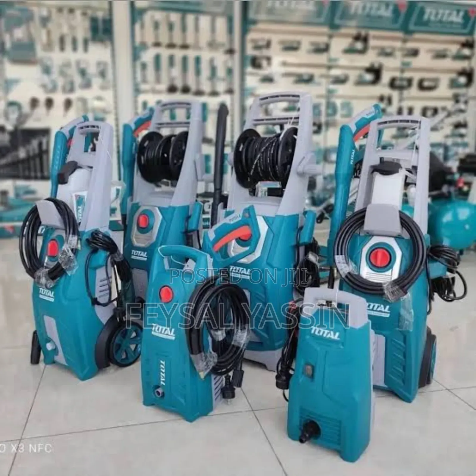 Total Pressure Washer 1,500w - 2,500w With Full Accessories