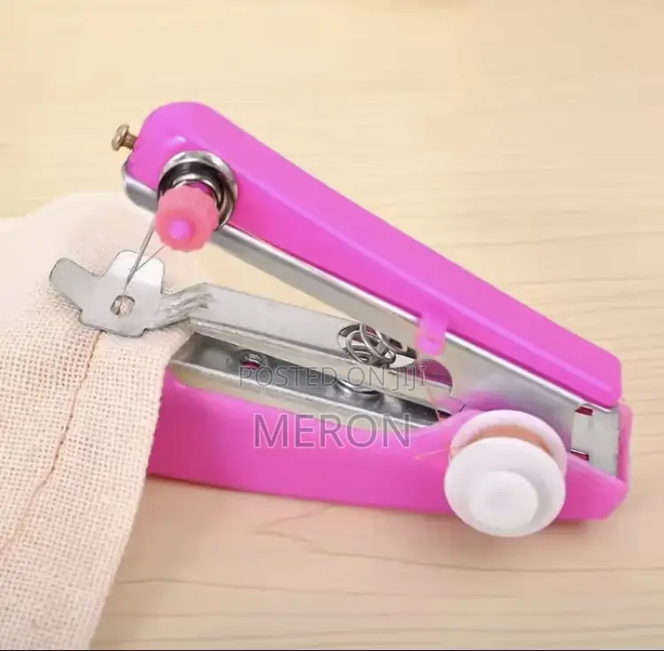 Mini Handheld Sewing Machine ትንሽዬ የልብስ መስፊያ ማሽን