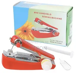 Mini Handheld Sewing Machine ትንሽዬ የልብስ መስፊያ ማሽን