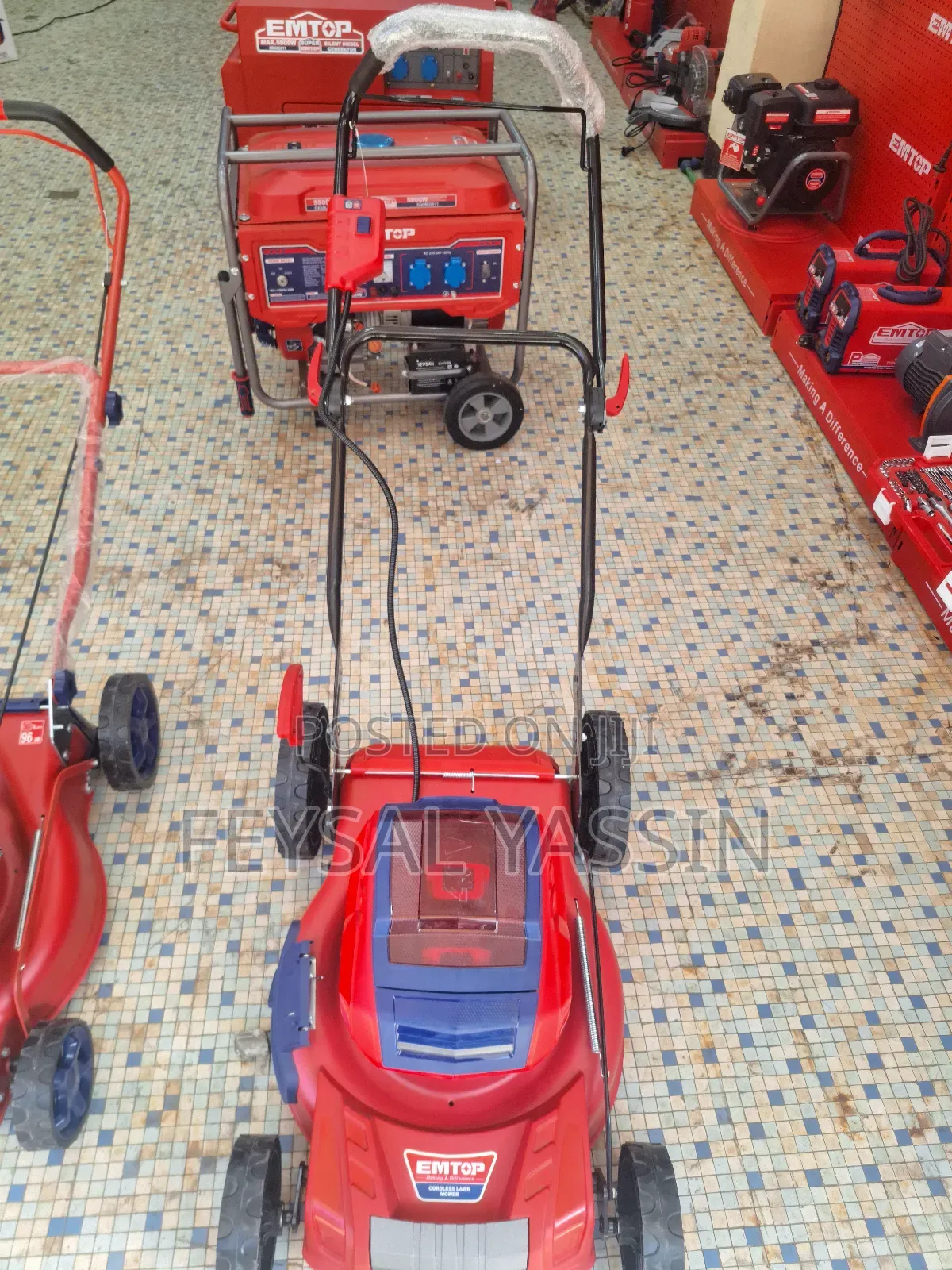 Em Top Lawnmower Buthium Ion