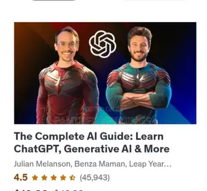 Photo - The Complete Ai Guide Learnchatgpt, Generativeai ባሉበት ዳውንሎድ ሊንክ እንልካለን