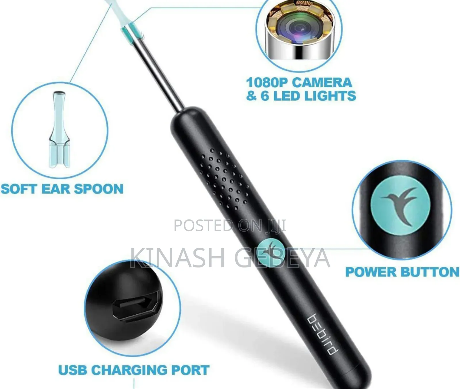 Xiaomi Smart Visual Ear Cleaner(ዘመናዊ የጆሮ ማፅጃ)