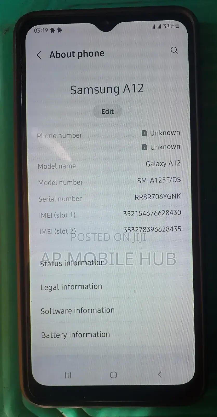 Samsung Galaxy A12 (India) 128 GB Black