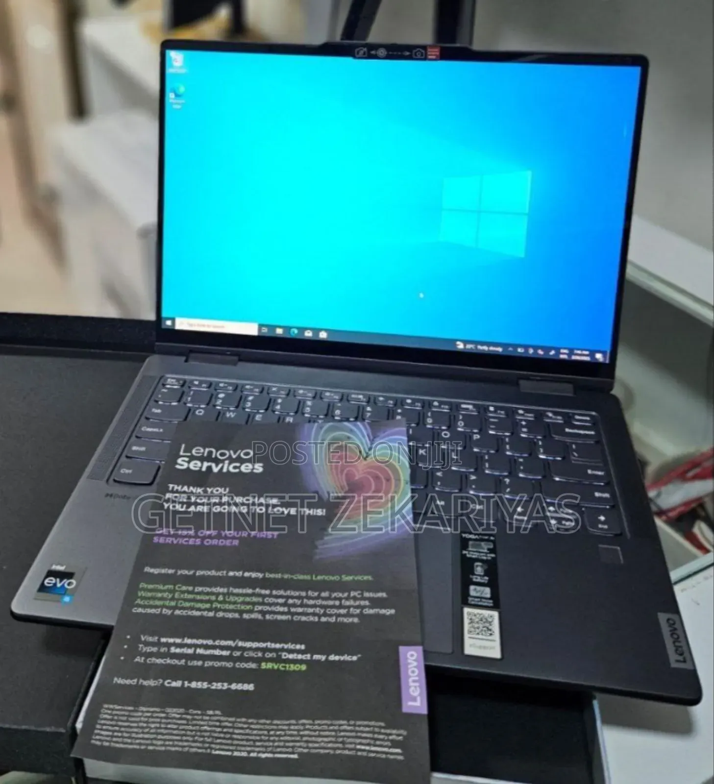 New Laptop Lenovo Yoga 7i 8GB Intel Core I5 SSD 512GB