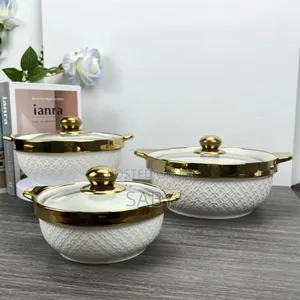 Photo - Porcelain Soup Pot 3 Pieces