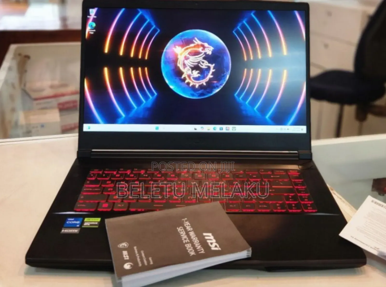 New Laptop MSI GF63 32GB Intel Core I5 SSD 512GB