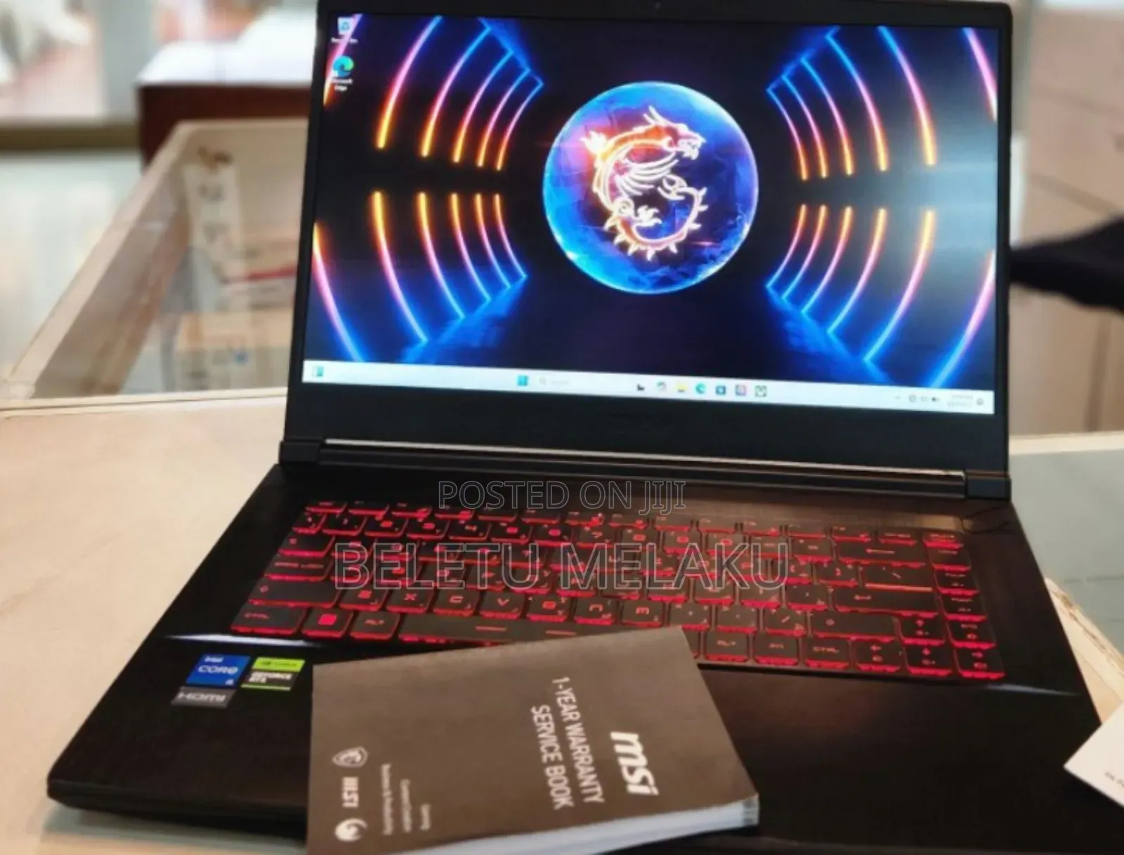 New Laptop MSI GF63 32GB Intel Core I5 SSD 512GB