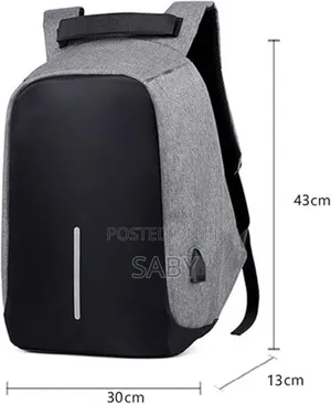 Anti-Theft Backpack With Usb Charging Port Size15.6"
