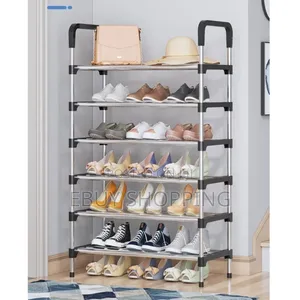 Photo - **Metal Shoe Display Rack – Home Office Use**