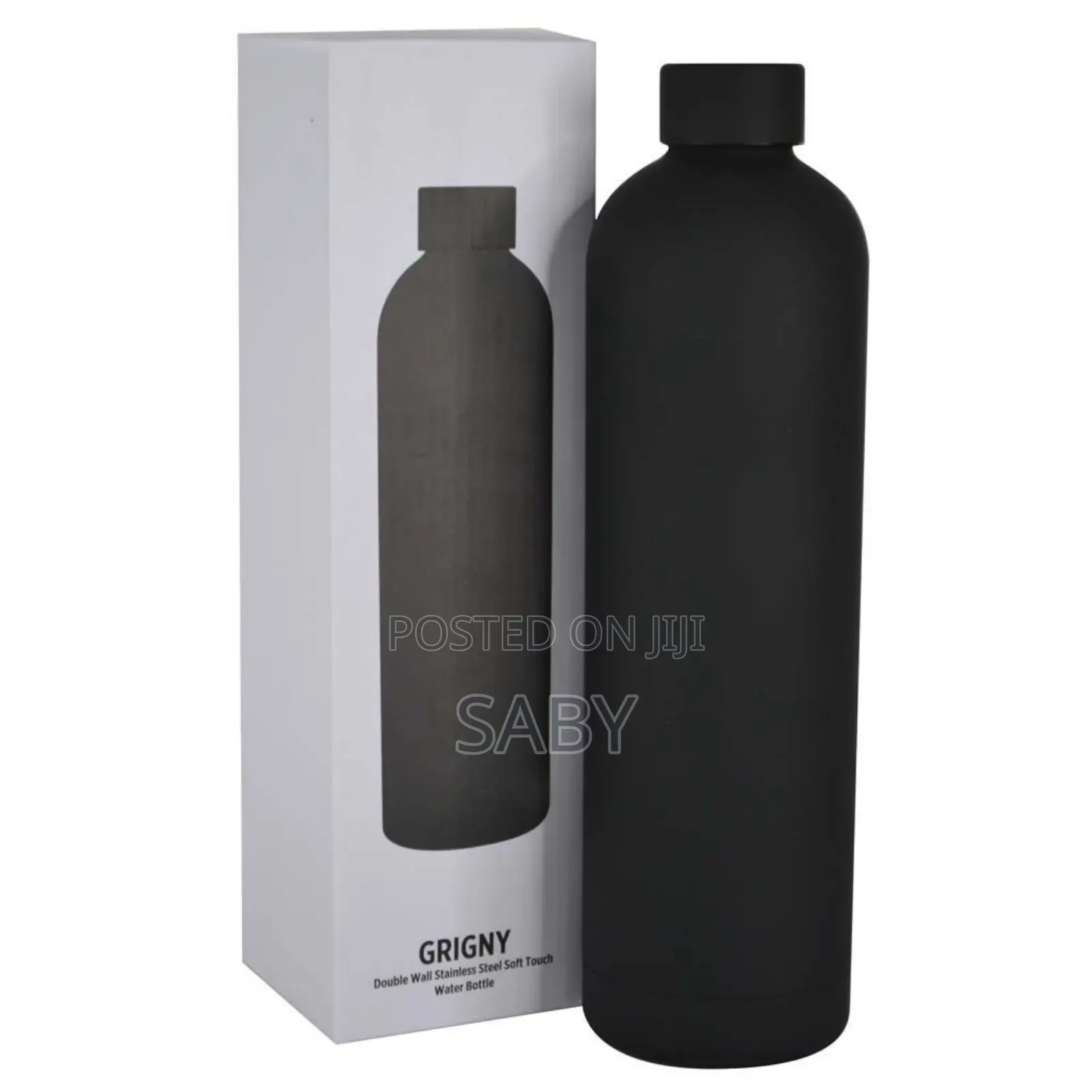 Double Wall Stainless Steel Soft Touch Water Bottle