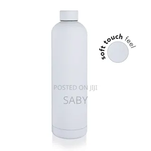 Double Wall Stainless Steel Soft Touch Water Bottle