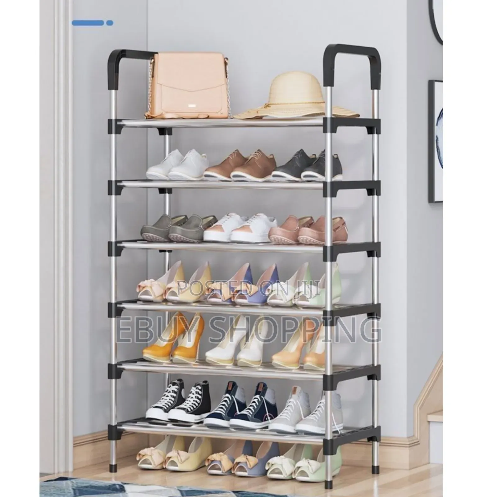 **Slim Stylish Shoe Organizer – 55cm Wide Design**