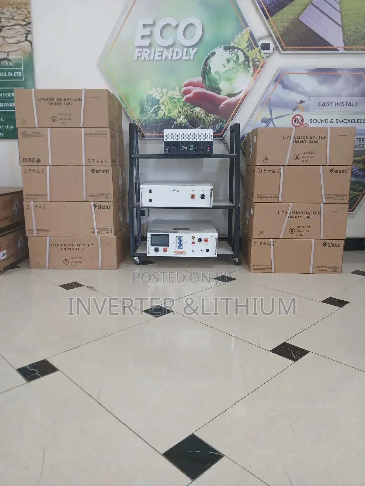 Solar Hybrid Inverter Lithium Ion Battery