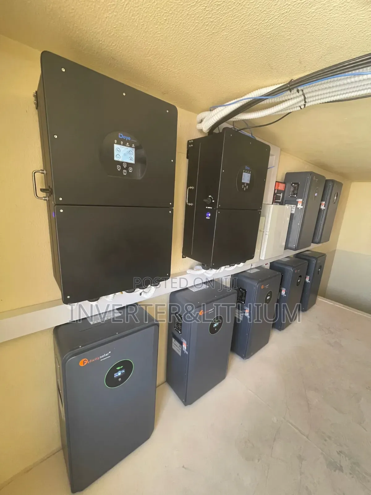 Solar Hybrid Inverter Lithium Ion Battery