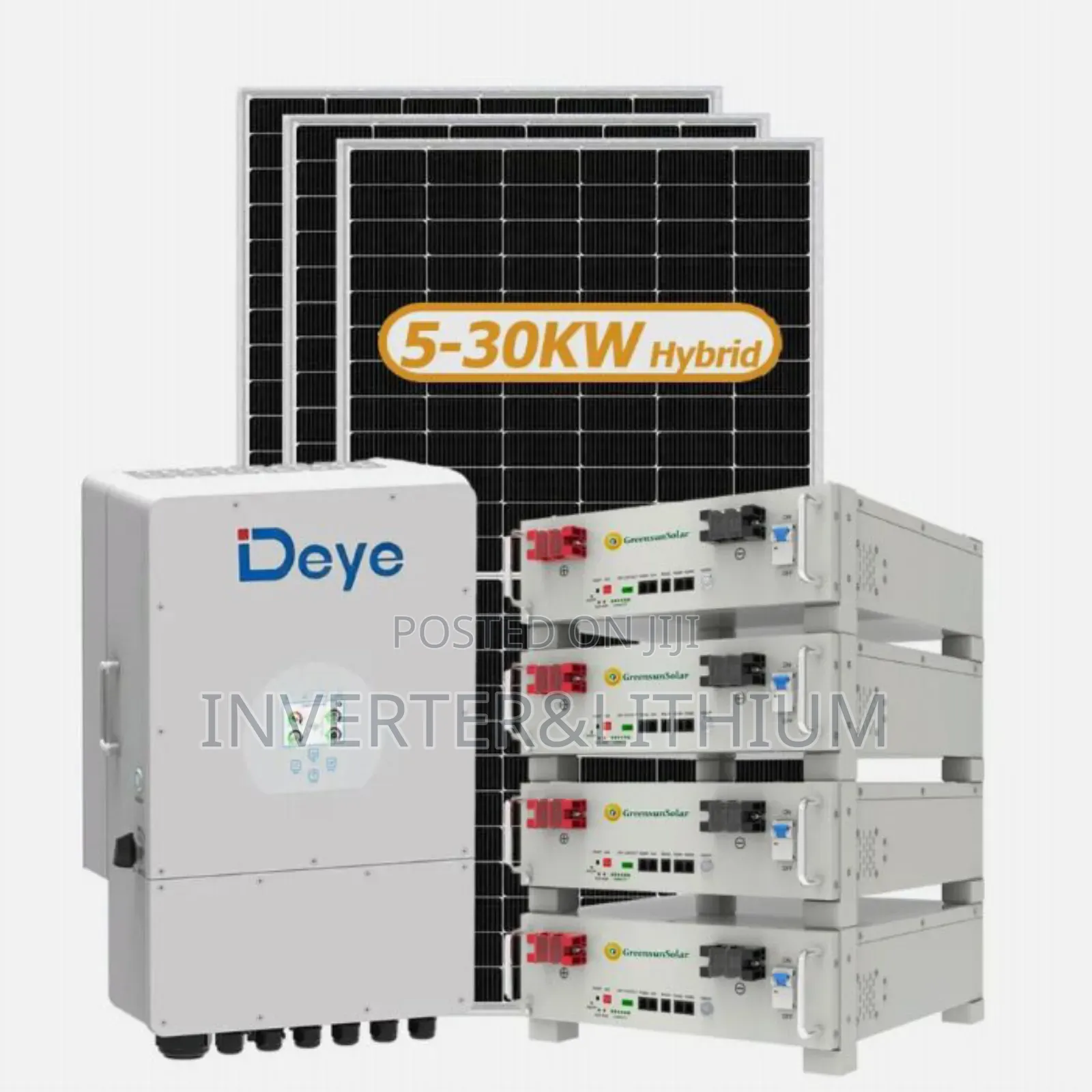Solar Hybrid Inverter Lithium Ion Battery