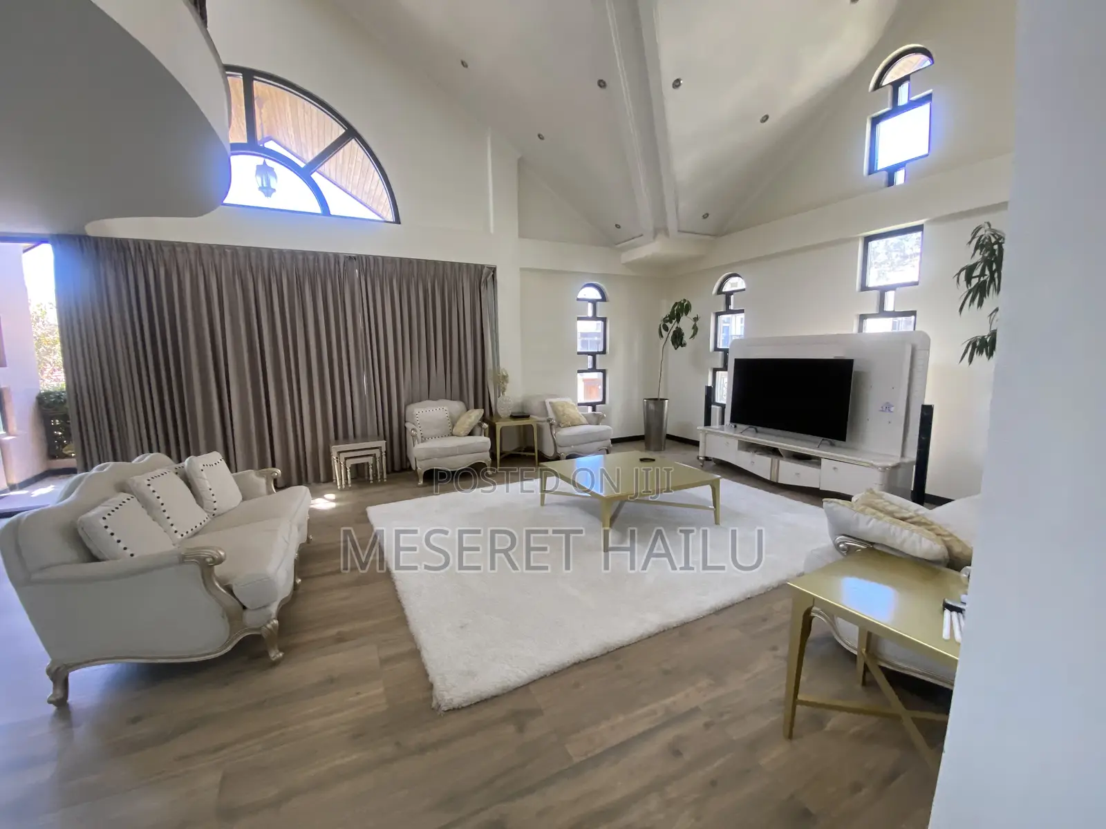 Furnished 6bdrm Apartment in Ayate, Bole for rent