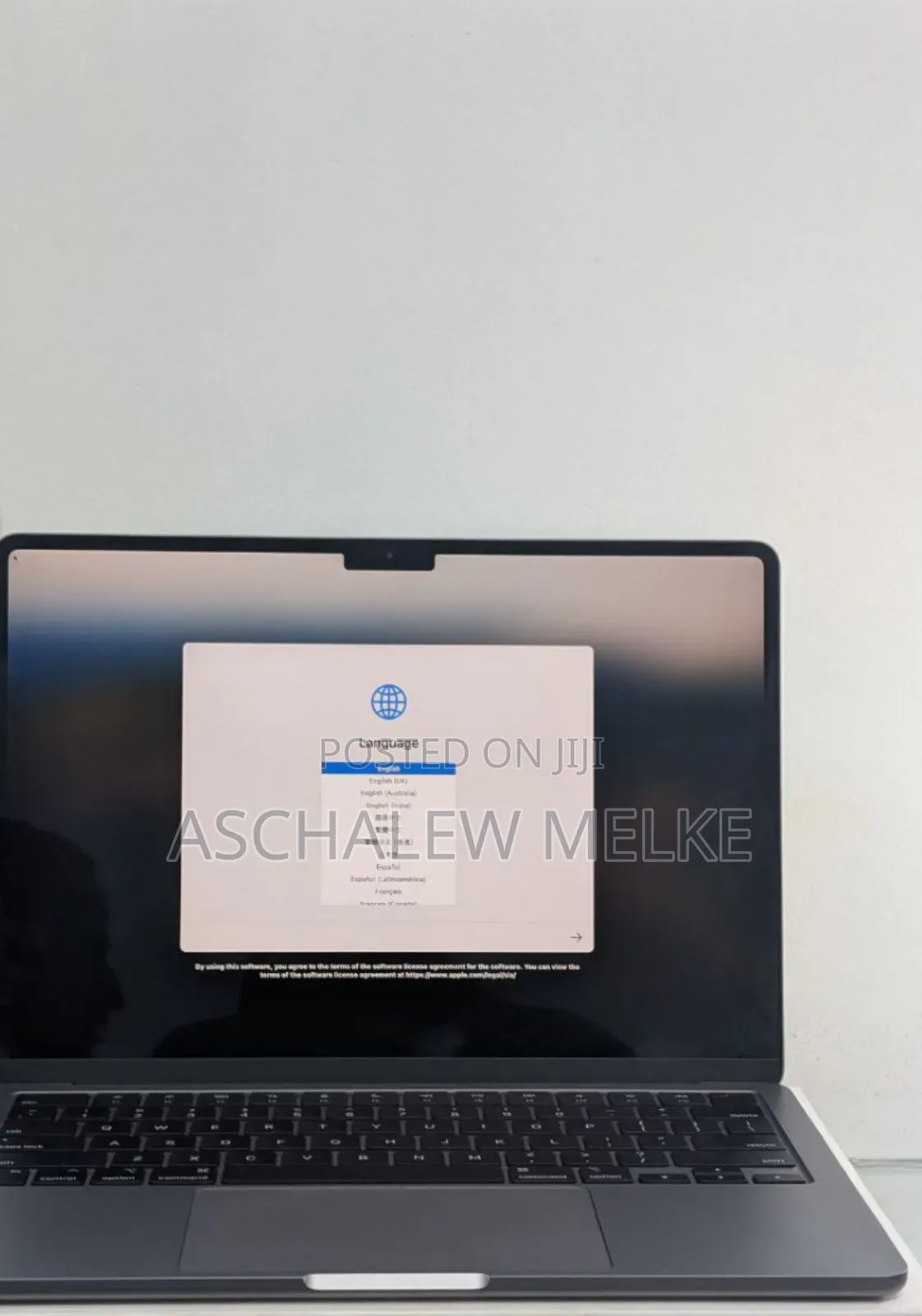 New Laptop Apple MacBook Air 2024 M3 13-Inch 16GB Apple M3 SSD 256GB