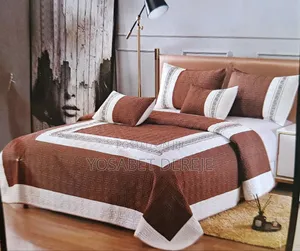 Quality 5picአልጋ ልብስ(Bed Spread)