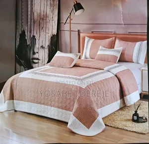 Quality 5picአልጋ ልብስ(Bed Spread)