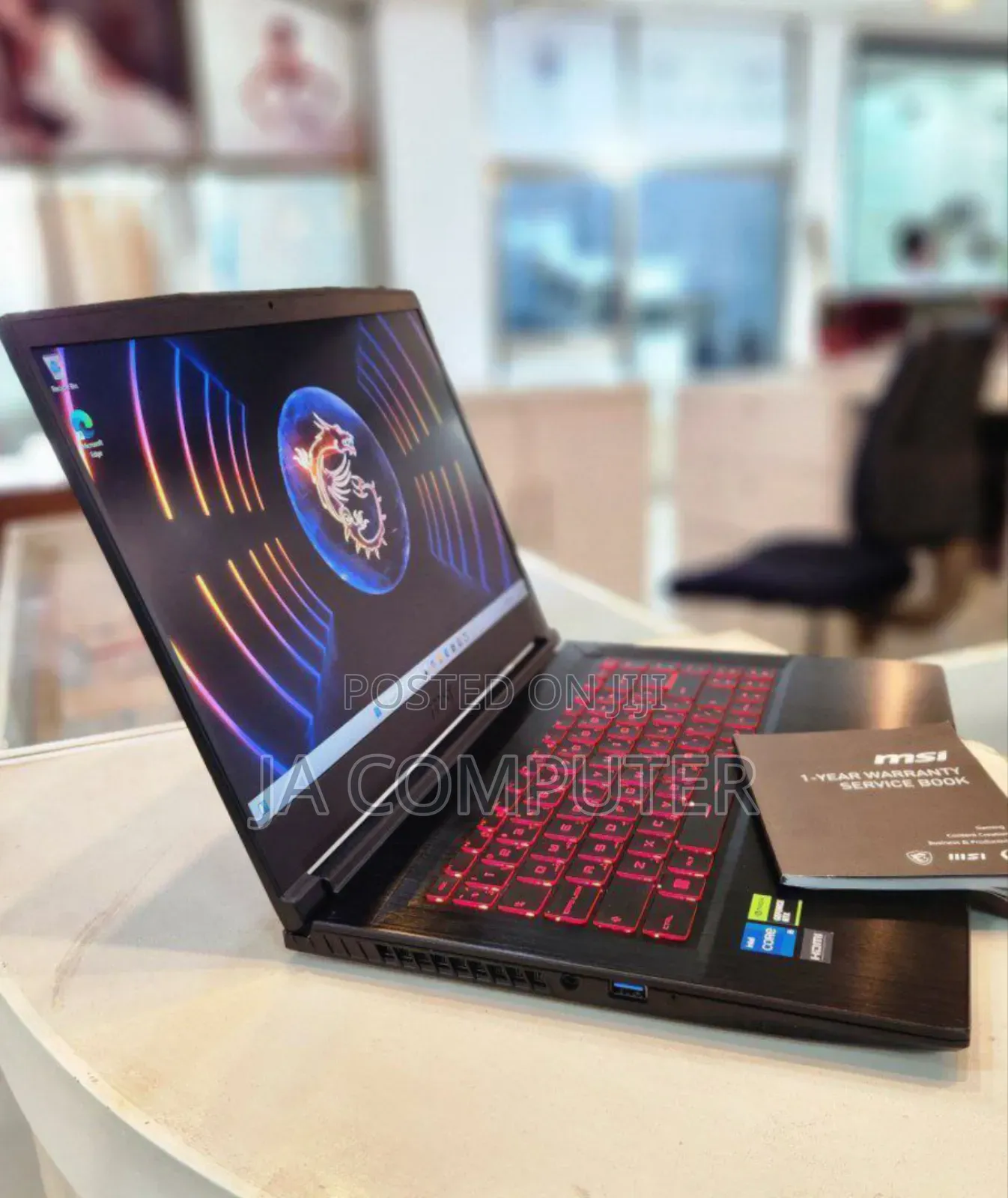 New Laptop MSI GF63 32GB Intel Core I5 SSD 512GB