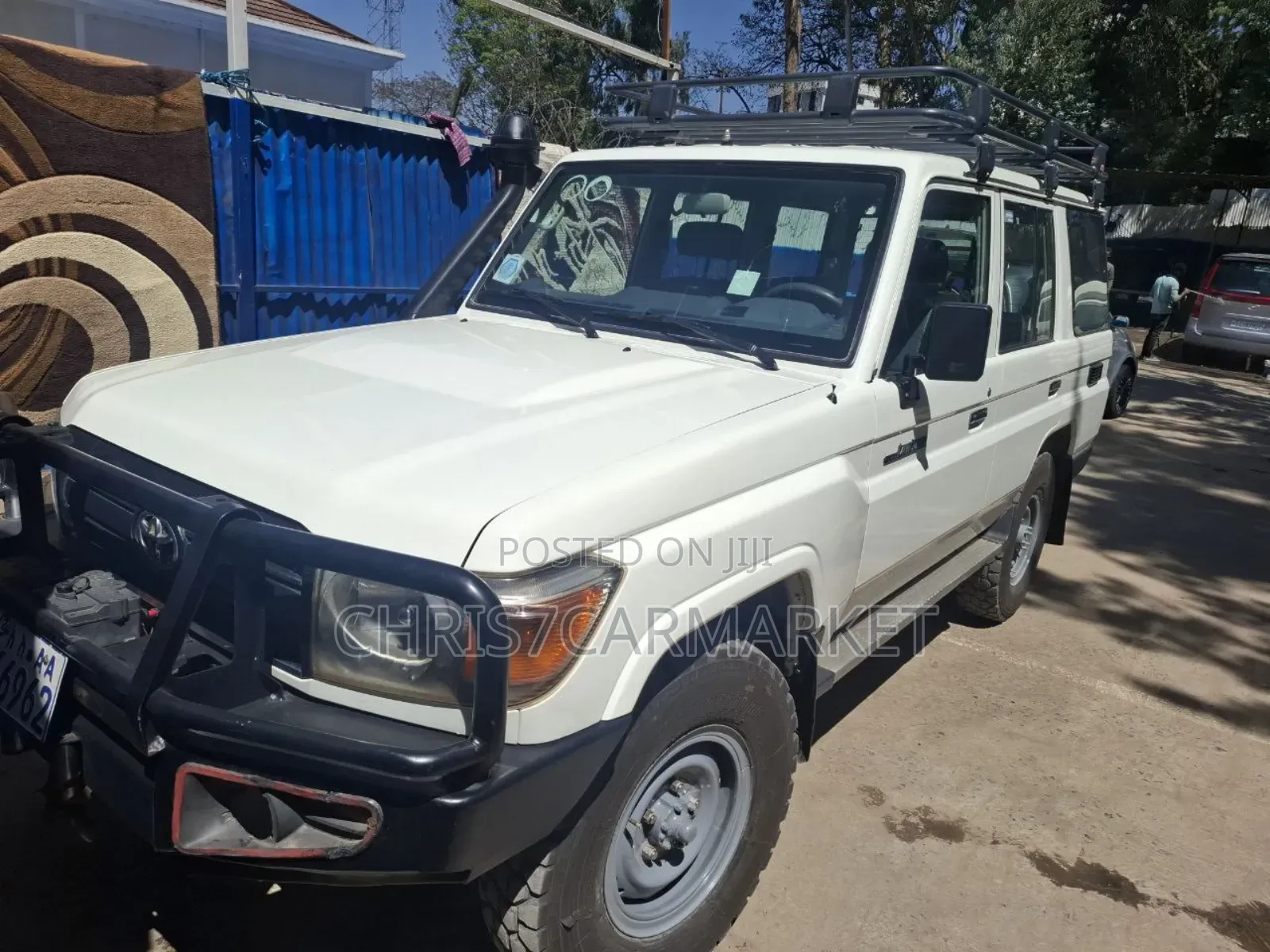Toyota Land Cruiser 4.5 V8 TD 2019 White