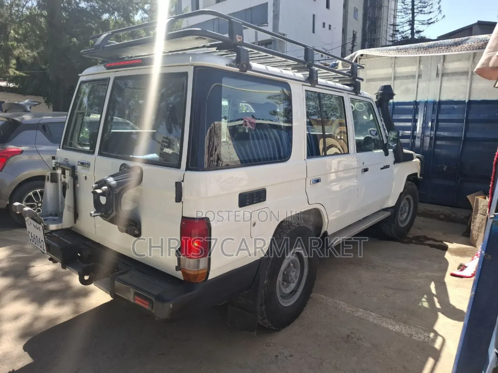 Toyota Land Cruiser 4.5 V8 TD 2019 White