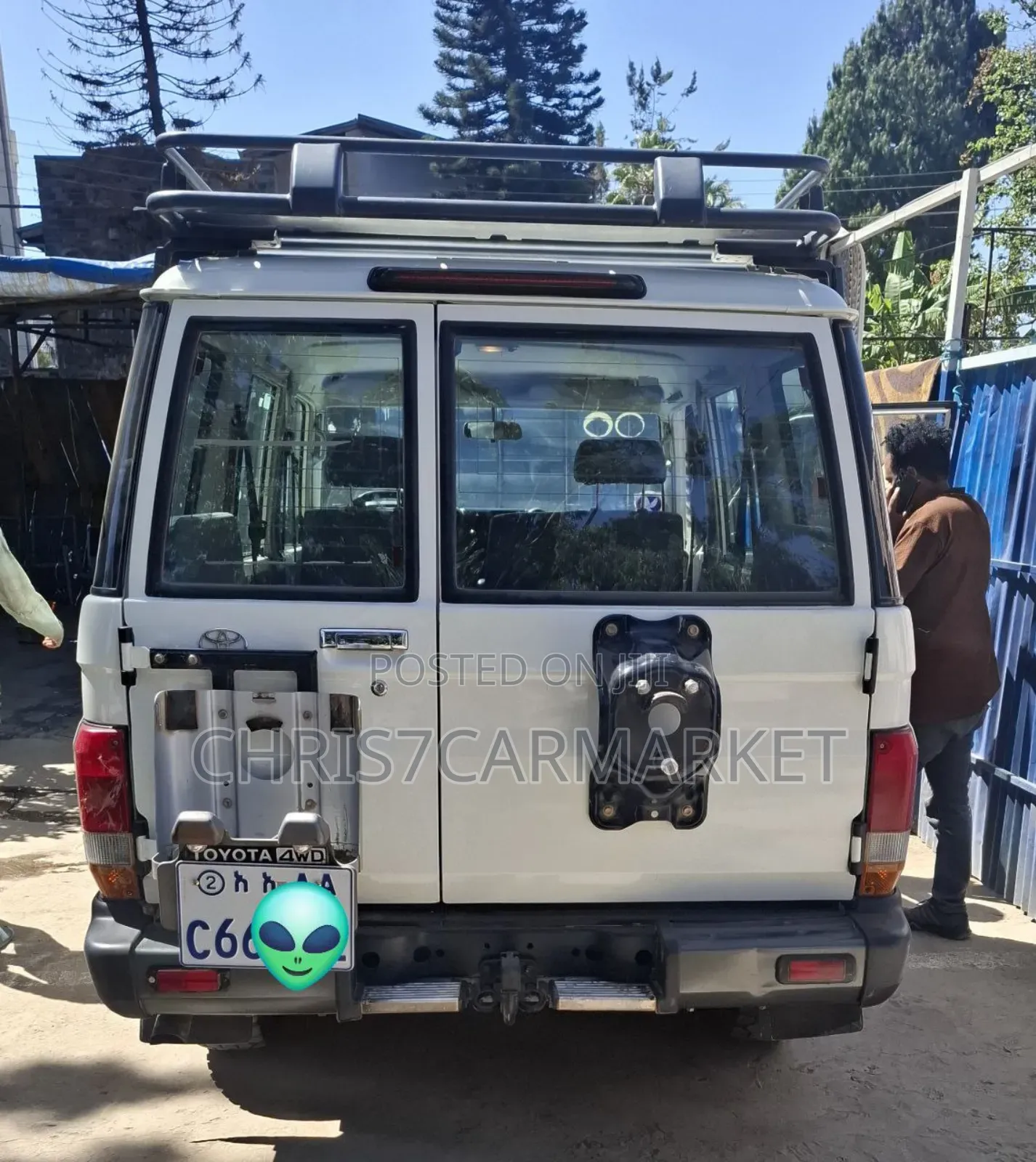 Toyota Land Cruiser 4.5 V8 TD 2019 White