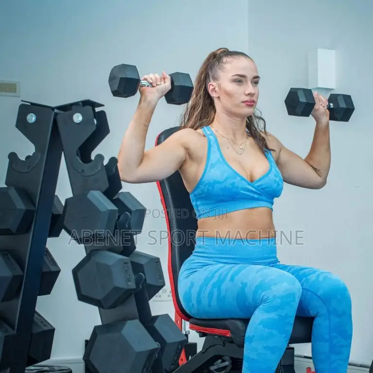 New Hexagonal Dumbbells for Home Use