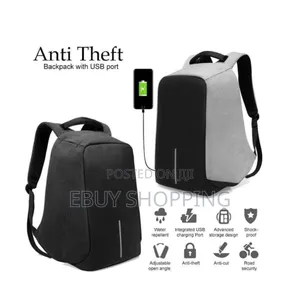 Photo - **Anti-Theft Backpack With Usb Port – Secure Stylish**