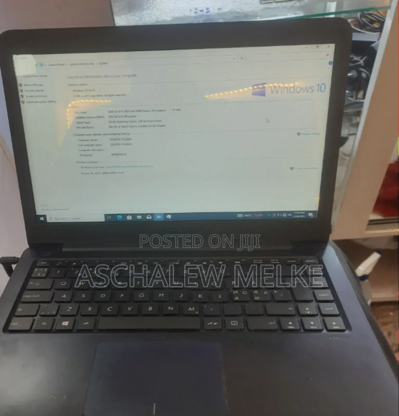 New Laptop Asus 4GB Intel Core 2 Quad HDD+SSD 500GB