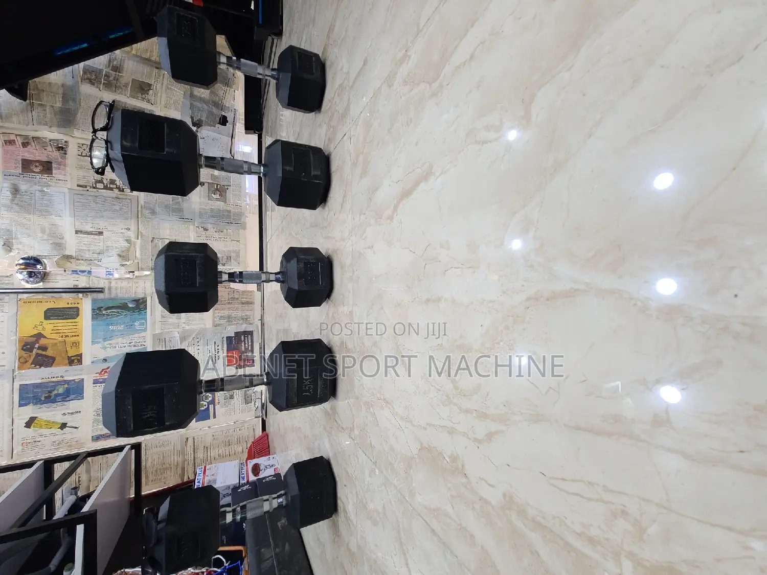 ዘመናዊ ለቤት እና ለጂም የሚሆን Hex Dumbbells