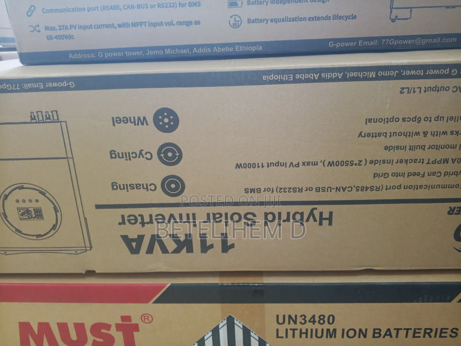 11kw Invertor and Battery