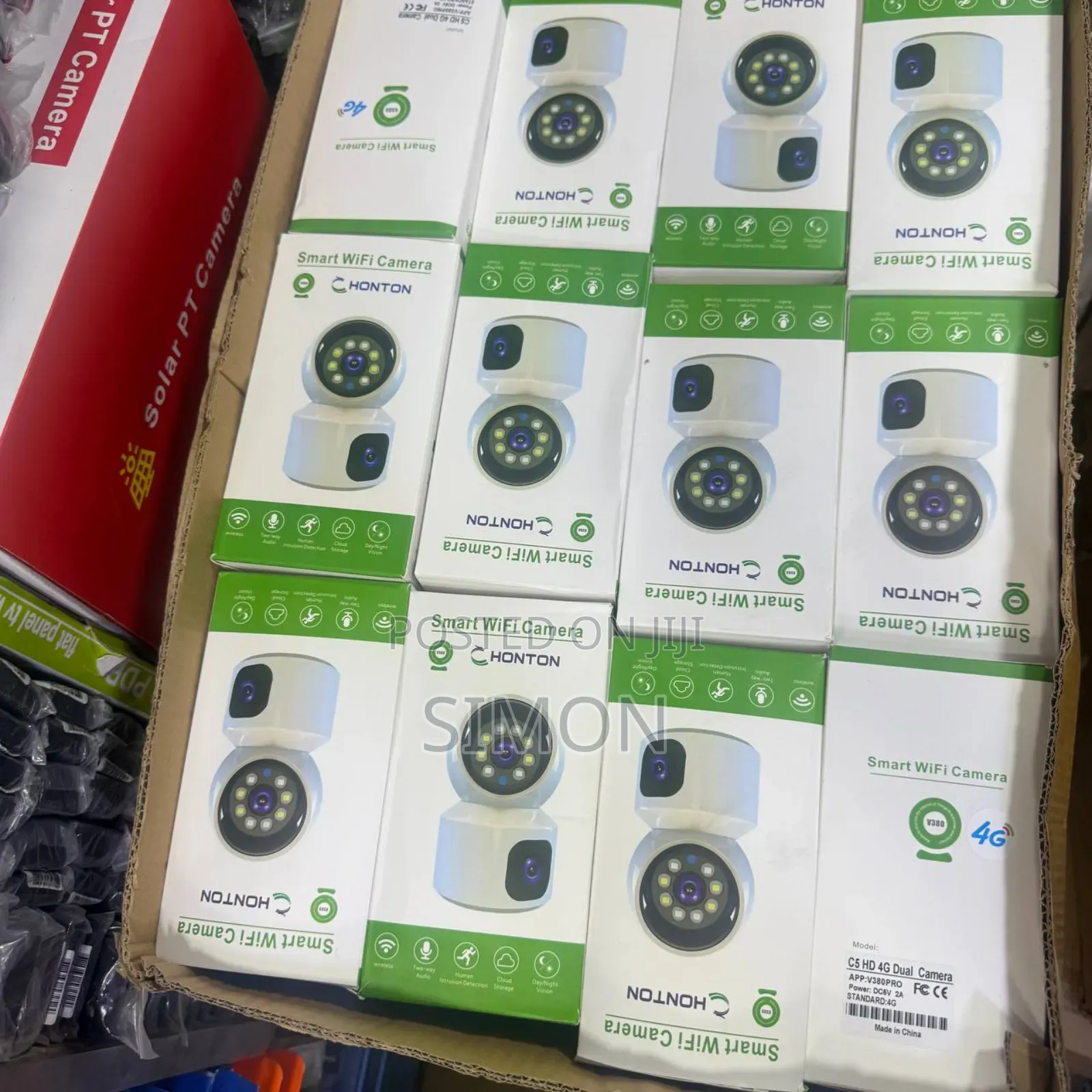 Smart Wifi Dual Lens Indoor Simcard Camera