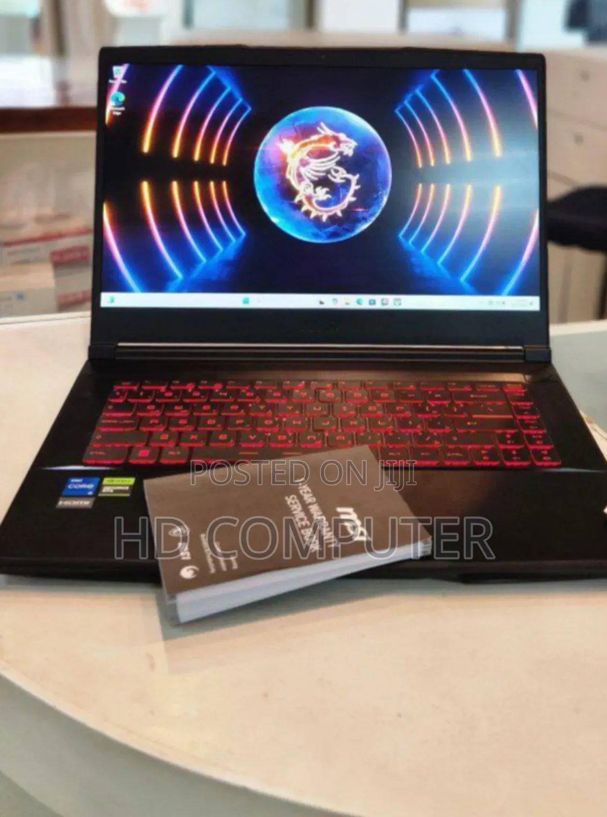 New Laptop MSI GF63 32GB Intel Core I5 SSD 512GB