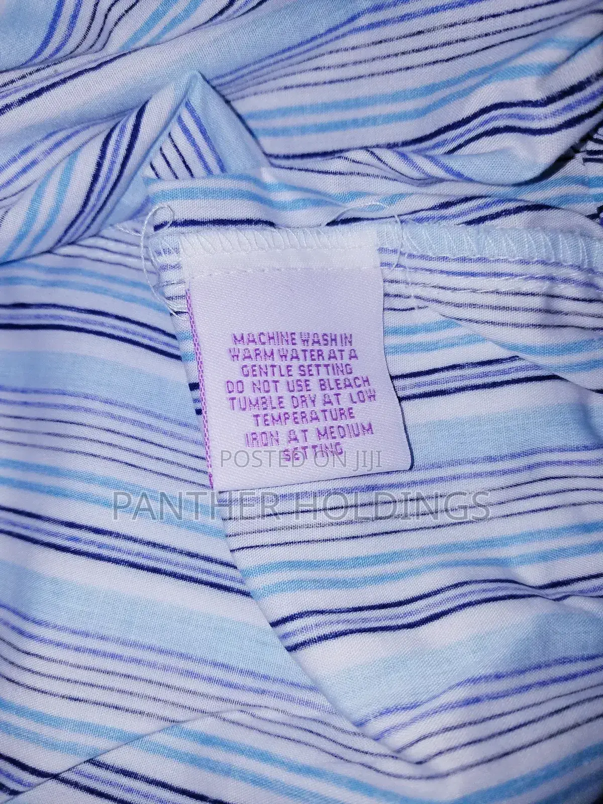 Hanes Men's Broadcloth Pajama , Blue Stripe, Xl